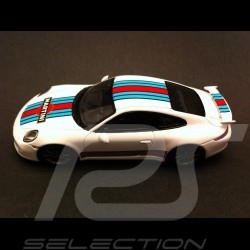 Porsche 991 Carrera S Exclusive Martini blanche 1/43 Spark WAX20140005