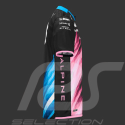 Alpine T-Shirt F1 Team Pierre Gasly n° 10 Kappa Graphic Schwarz / Blau / Pink 321R79W-A01 - kinder