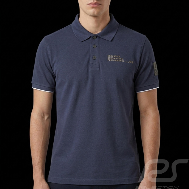 Polo Maserati North Sails Bleu Marine - Mixte