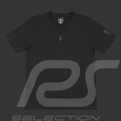 T-Shirt Maserati North Sails Logo Trident Noir - Mixte