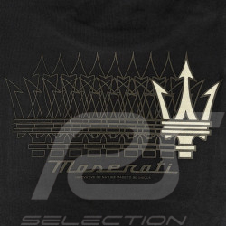 Maserati T-Shirt North Sails Trident Logo Black - Unisex