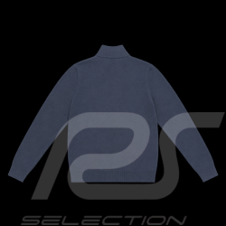 Pull Maserati North Sails Zippé Col Montant Bleu Marine - Homme
