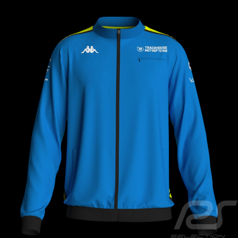 Trackhouse Zip-Up Jacke MotoGP Team Diva Blau 382D3RW - Unisex