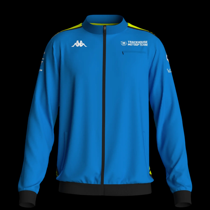 Track House Racing Jacket Trackhouse Zip-Up Jacket MotoGP Team Diva Blue Kappa 382D3RW - Unisex