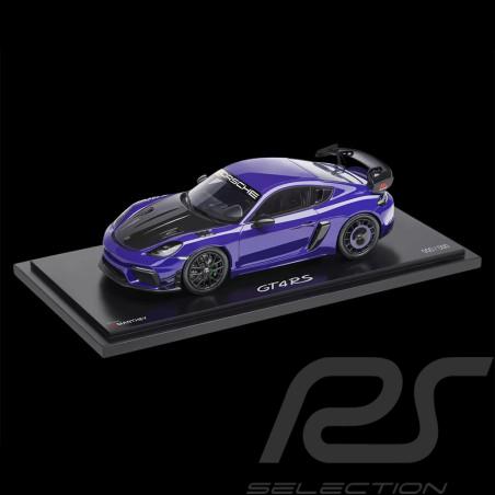 Porsche 718 Cayman GT4 RS Typ 982 2024 Kit Manthey Ultraviolett 1/18 Spark WAP0216030TCAY