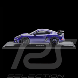 Porsche 718 Cayman GT4 RS Typ 982 2024 Kit Manthey Ultraviolett 1/18 Spark WAP0216030TCAY