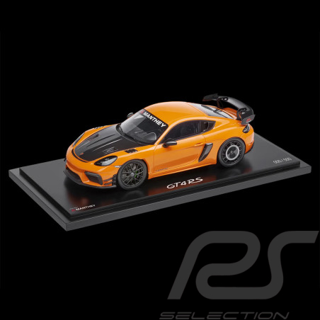 Porsche 718 Cayman GT4 RS Typ 982 2024 Kit Manthey Pastellorange 1/18 Spark WAP0216040TCAY