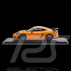 Porsche 718 Cayman GT4 RS Type 982 2024 Kit Manthey Pastel Orange 1/18 Spark WAP0216040TCAY
