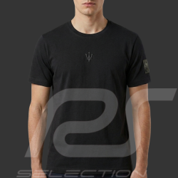 Maserati T-Shirt North Sails Trident Logo Black - Unisex