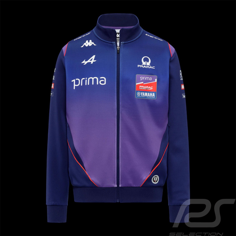Veste Pramac Racing MotoGP Zippée Bleu / Violet Lavande Foncé Kappa 322F39W - Mixte