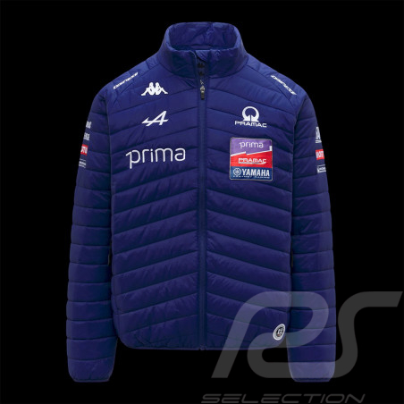 Chaqueta acolchada azul...