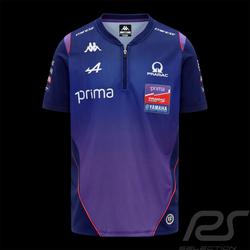 Polo Pramac Racing MotoGP Bleu / Violet Lavande Foncé Kappa 34254QW - Mixte
