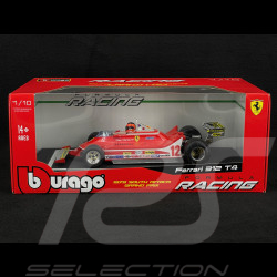 Gilles Villeneuve Ferrari 312 T4 n° 12 Vainqueur GP Afrique du Sud 1979 F1 1/18 Bburago BU16814-180010