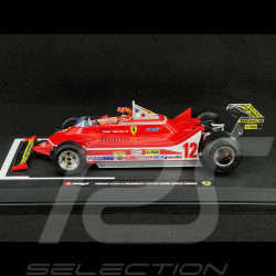 Gilles Villeneuve Ferrari 312 T4 n° 12 Winner South African GP 1979 F1 1/18 Bburago BU16814-180010