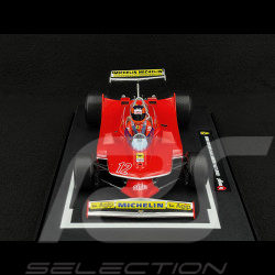 Gilles Villeneuve Ferrari 312 T4 n° 12 Vainqueur GP Afrique du Sud 1979 F1 1/18 Bburago BU16814-180010