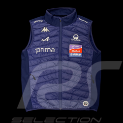 Pramac Racing Ärmellose Jacke MotoGP Blau / Dunkelviolett Kappa 352C55W - Unisex
