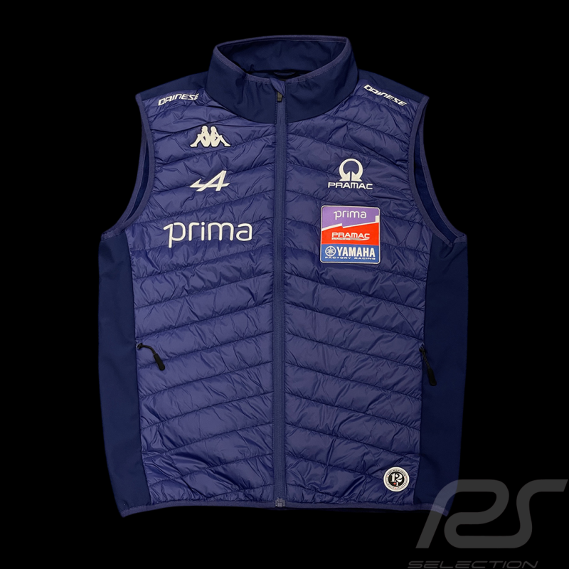 Pramac Racing Sleeveless Jacket MotoGP Blue / Dark Lavender Purple Kappa 352C55W - Unisex