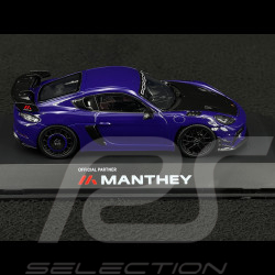 Porsche 718 Cayman GT4 RS Typ 982 2024 Kit Manthey Ultraviolett 1/43 Spark WAP0206030TCAY