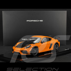 Porsche 718 Cayman GT4 RS Type 982 2024 Kit Manthey Pastel Orange 1/18 Spark WAP0216040TCAY