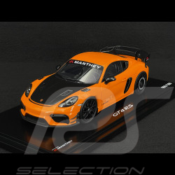 Porsche 718 Cayman GT4 RS Type 982 2024 Kit Manthey Pastel Orange 1/18 Spark WAP0216040TCAY