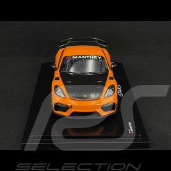 Porsche 718 Cayman GT4 RS Type 982 2024 Kit Manthey Pastel Orange 1/18 Spark WAP0216040TCAY