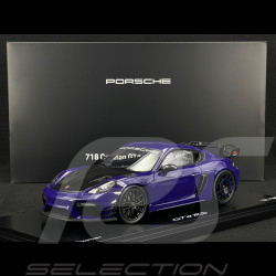 Porsche 718 Cayman GT4 RS Type 982 2024 Kit Manthey Ultraviolet 1/18 Spark WAP0216030TCAY