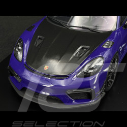 Porsche 718 Cayman GT4 RS Typ 982 2024 Kit Manthey Ultraviolett 1/18 Spark WAP0216030TCAY
