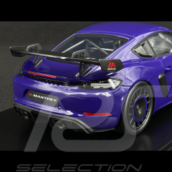 Porsche 718 Cayman GT4 RS Type 982 2024 Kit Manthey Ultraviolet 1/18 Spark WAP0216030TCAY