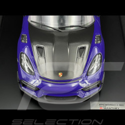 Porsche 718 Cayman GT4 RS Typ 982 2024 Kit Manthey Ultraviolett 1/12 Spark WAP0236030TCAY