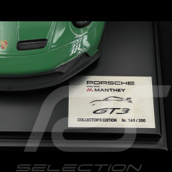 Porsche 911 GT3 Type 992 2024 Kit Manthey Vert Auratium / Noir 1/12 Spark WAP0233020TGT3