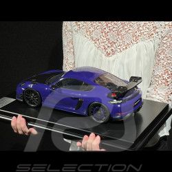 Porsche 718 Cayman GT4 RS Type 982 2024 Kit Manthey Ultraviolet 1/12 Spark WAP0236030TCAY