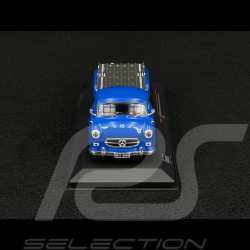 Mercedes-Benz Camion de Transport de Course 1955 Bleu Merveille 1/43 Ixo RAC342