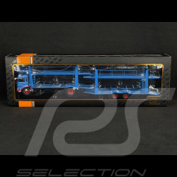 Man Autotransporter mit Auflieger 1970 Blau 1/43 Ixo TTRX034