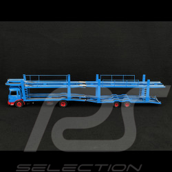 Man Autotransporter mit Auflieger 1970 Blau 1/43 Ixo TTRX034