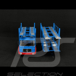 Camion Man Transporteur de Voitures avec Remorque 1970 Bleu 1/43 Ixo TTRX034