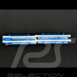 Man Autotransporter mit Auflieger 1970 Blau 1/43 Ixo TTRX034