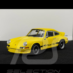 Porsche 911 Carrera RS 2.7 1972 Jaune / Bandes Noires 1/24 Welly MAP02482525