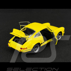 Porsche 911 Carrera RS 2.7 1972 Jaune / Bandes Noires 1/24 Welly MAP02482525