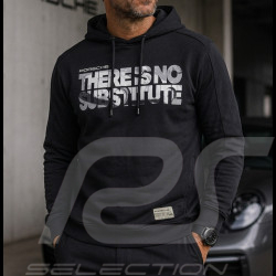 Porsche Sweatshirt There Is No Substitute Since 1948 Black WAP582T0NS - unisex