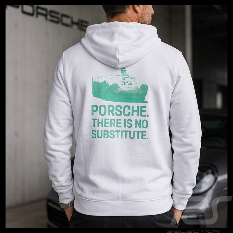 Porsche Sweatshirt There Is No Substitute Since 1948 Weiß WAP583T0NS - unisex