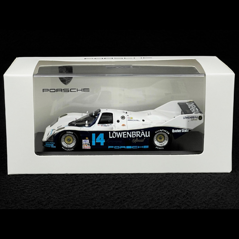 1/43 デイトナ 二連覇 spark Porsche 962 #14 Porsche 962 Winner Daytona 1987 n° 14 Löwenbräu 1/43 Spark MAP02028714