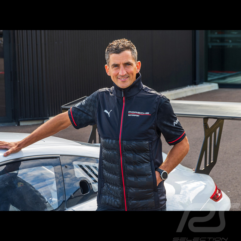 Veste Porsche sans manches Motorsport 6 Noire – Homme WAP432SMSR
