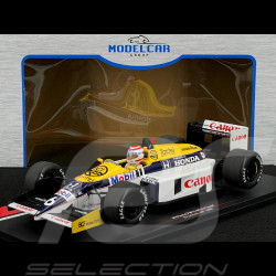 Nelson Piquet Williams FW11 n° 6 Winner Brazilian GP 1986 F1 1/18 MCG MCG18626