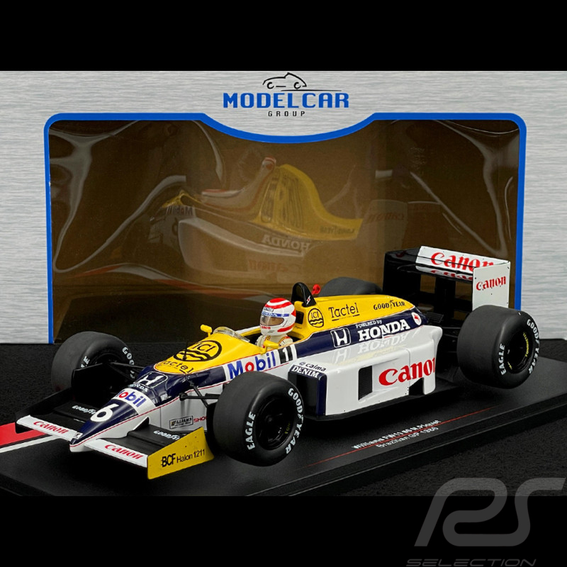 Nelson Piquet Williams FW11 n° 6 Sieger GP Brasilien 1986 F1 1/18 MCG MCG18626