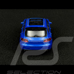 Porsche Macan Turbo 2019 Bleu Jouet à friction 1/38 Welly MAP01024015