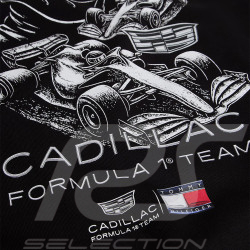 Cadillac Kapuzenpullover F1 Team X Tommy Hilfiger Schwarz MN0MN00086BDS - Unisex