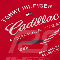Cadillac T-Shirt F1 Team X Tommy Hilfiger 2026 Vintage Red MN0MN00097XLG - Unisex