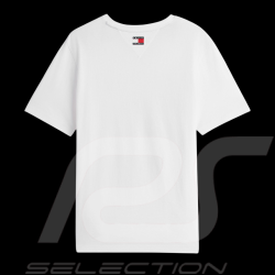 Cadillac T-Shirt F1 Team X Tommy Hilfiger Chevron 2026 Weiß MN0MN00101YBR - Unisex