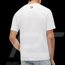 T-Shirt Cadillac F1 Team X Tommy Hilfiger Chevron 2026 Blanc MN0MN00101YBR - Mixte