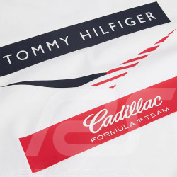 T-Shirt Cadillac F1 Team X Tommy Hilfiger Chevron 2026 Blanc MN0MN00101YBR - Mixte